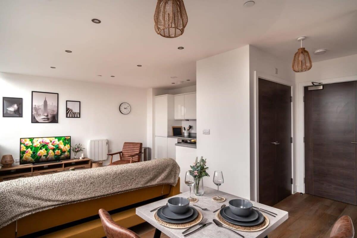 Stayzeni, Alexandra Rise Manchester Super 1 Bed Exteriér fotografie